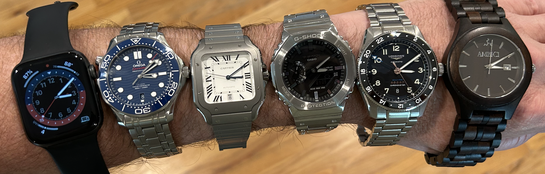 multiple watches